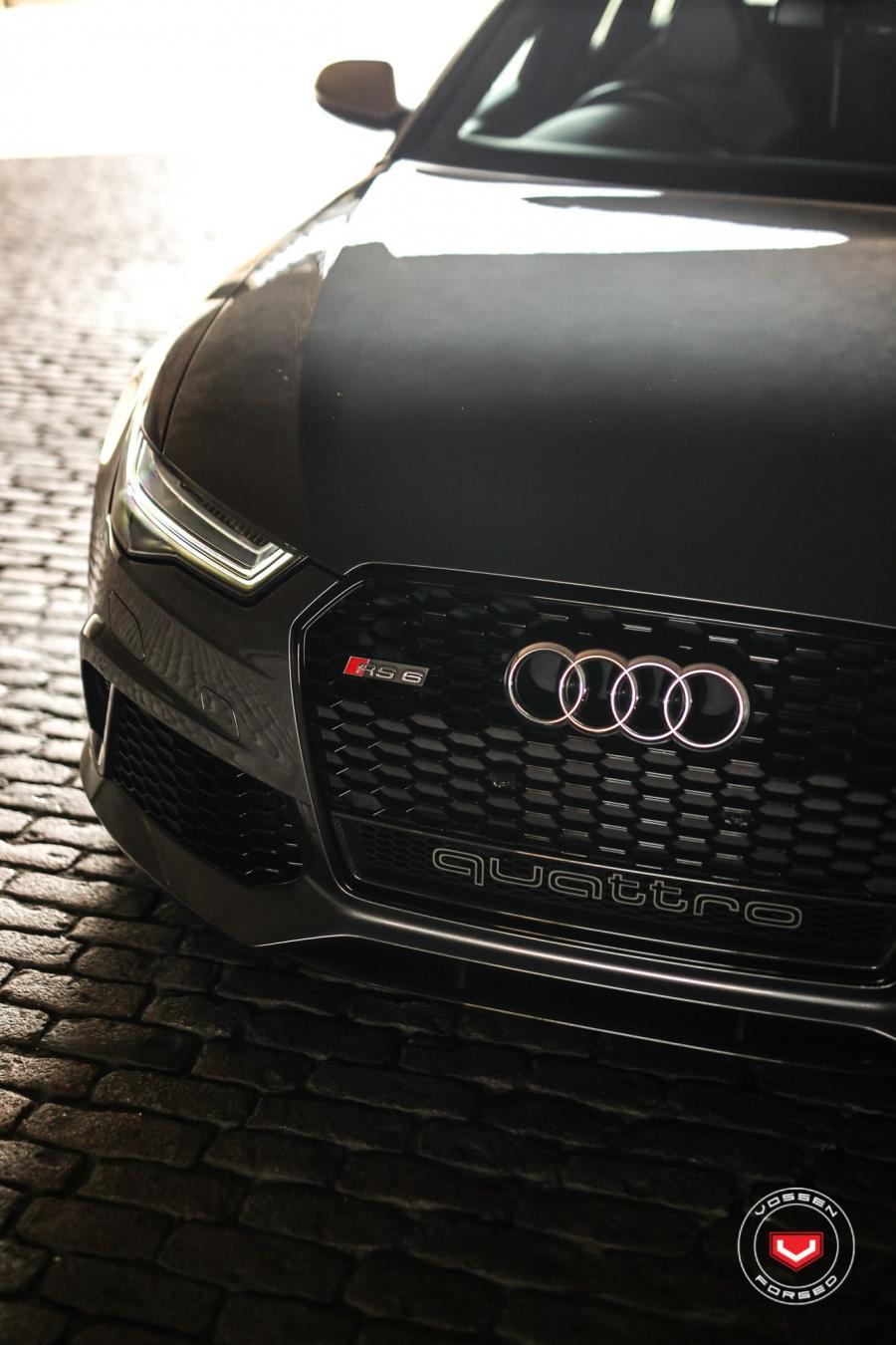 Детали экстерьера Audi RS6 Avant on Vossen Wheels (M-X5) 2019 года  (фото 3 из 23)